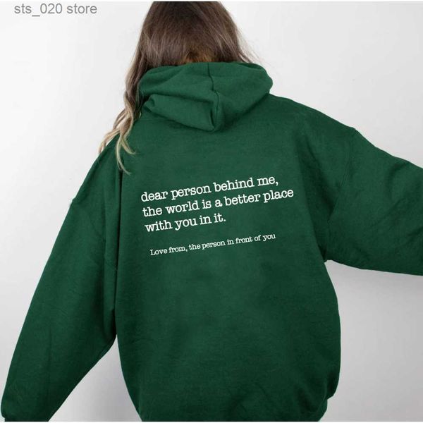 women's hoodies sweatshirts dear person behind me hoodie with kangaroo pocket pullover vintage aesthetic hoodie with words on back tren, Black
women's hoodies sweatshirts dear person behind me hoodie with kangaroo pocket pullover vintage aesthetic hoodie with words on back tren, Black