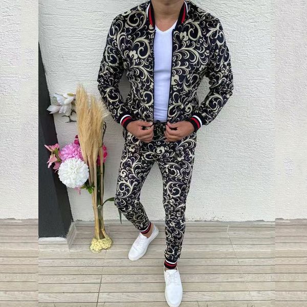 men's tracksuits 2023 plaid tracksuit sets 3d print gentlemen jacketpants 2 piece set sportwear gym sport suit casual fash man clothes, Gray
men's tracksuits 2023 plaid tracksuit sets 3d print gentlemen jacketpants 2 piece set sportwear gym sport suit casual fash man clothes, Gray