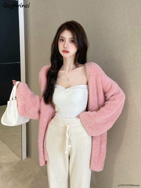women's knits tees cozy knitted cardigan loose long leisure simple open stitch design elegant streetwear autumn ladies chic ins sweater, White
women's knits tees cozy knitted cardigan loose long leisure simple open stitch design elegant streetwear autumn ladies chic ins sweater, White