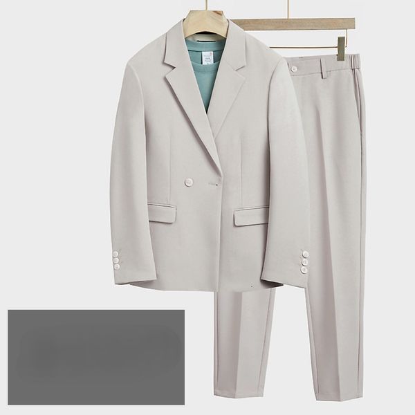 mens suits blazers blazertrouserskorean version solid color mens casual suit large size loose breathable professional 230726, White;black
mens suits blazers blazertrouserskorean version solid color mens casual suit large size loose breathable professional 230726, White;black