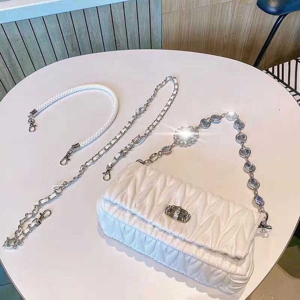 designer bags miu bag small square bag rhinestone white underarm bag pleated chain women's bag crossbody shoulder bag women's bowl
designer bags miu bag small square bag rhinestone white underarm bag pleated chain women's bag crossbody shoulder bag women's bowl