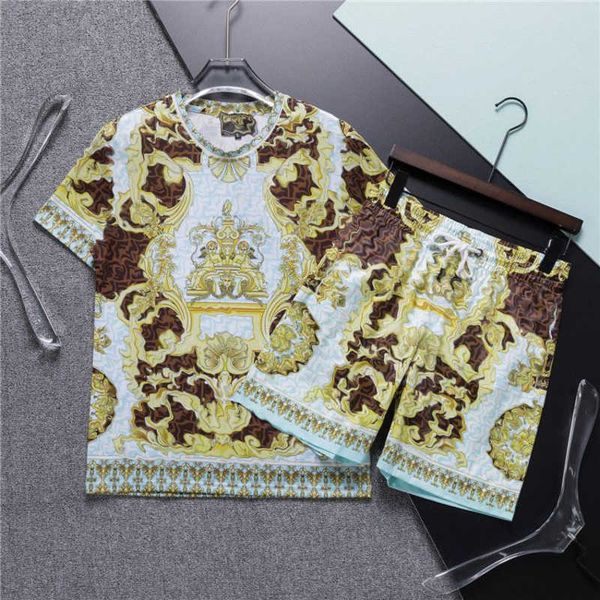 high version tracksuits summer short sleeved t shirt mens beach pants ff jacquard sports suit designer cotton tshirt loose shorts two piece, Gray
high version tracksuits summer short sleeved t shirt mens beach pants ff jacquard sports suit designer cotton tshirt loose shorts two piece, Gray