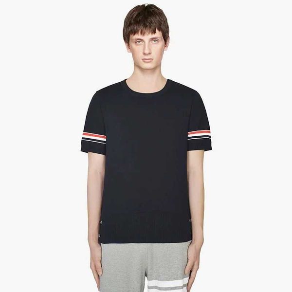 bonzero european and american fashion double cuffs color ribbon knitted t-shirt men's women's couple costume summer breathable sho, Black;brown
bonzero european and american fashion double cuffs color ribbon knitted t-shirt men's women's couple costume summer breathable sho, Black;brown
