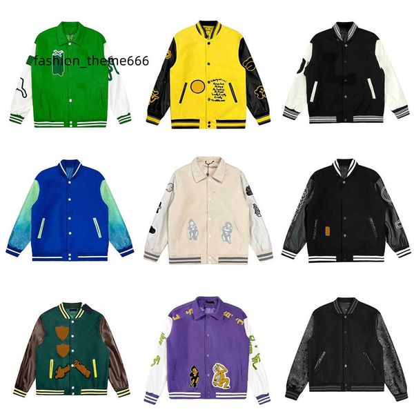 men's jackets mens jackets baseball varsity jacket letter stitching embroidery autumn and winter men loose causal outwear coats, Black;brown
men's jackets mens jackets baseball varsity jacket letter stitching embroidery autumn and winter men loose causal outwear coats, Black;brown