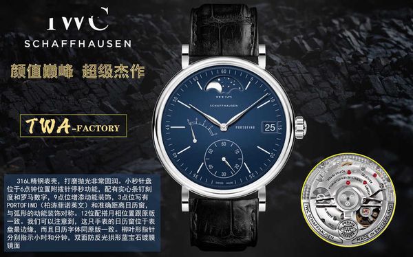 designer iwc watch for men portofino moonphase watches full-function 5cfh twa factory superb mechanical movement uhr high-end montre prx lux, Slivery;golden
designer iwc watch for men portofino moonphase watches full-function 5cfh twa factory superb mechanical movement uhr high-end montre prx lux, Slivery;golden