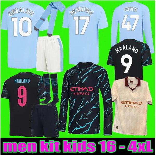 23 24 haaland soccer jerseys grealish mans cities mahrez fans player version de bruyne grealish manchesters 22 23 24 football shirt kids ki, Black;yellow
23 24 haaland soccer jerseys grealish mans cities mahrez fans player version de bruyne grealish manchesters 22 23 24 football shirt kids ki, Black;yellow