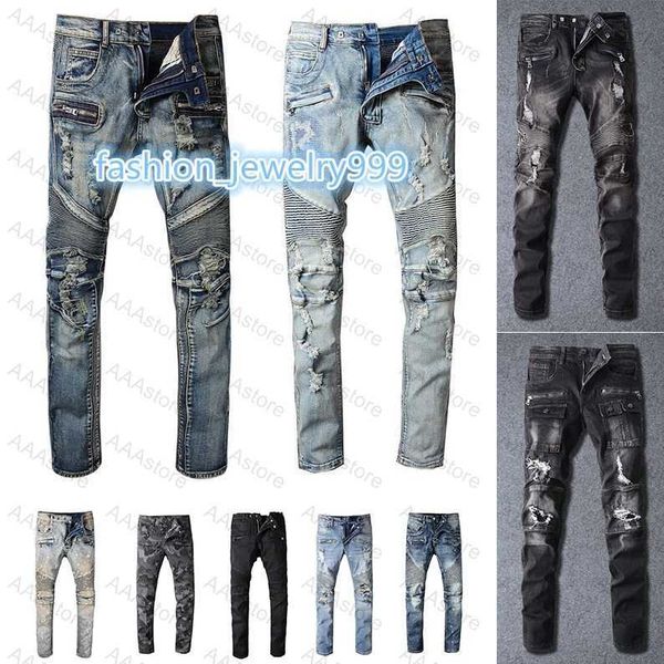 men's jeans mens designer jeans distressed ripped biker slim fit motorcycle bikers denim for men s fashion mans black pants pour hommes, Blue
men's jeans mens designer jeans distressed ripped biker slim fit motorcycle bikers denim for men s fashion mans black pants pour hommes, Blue