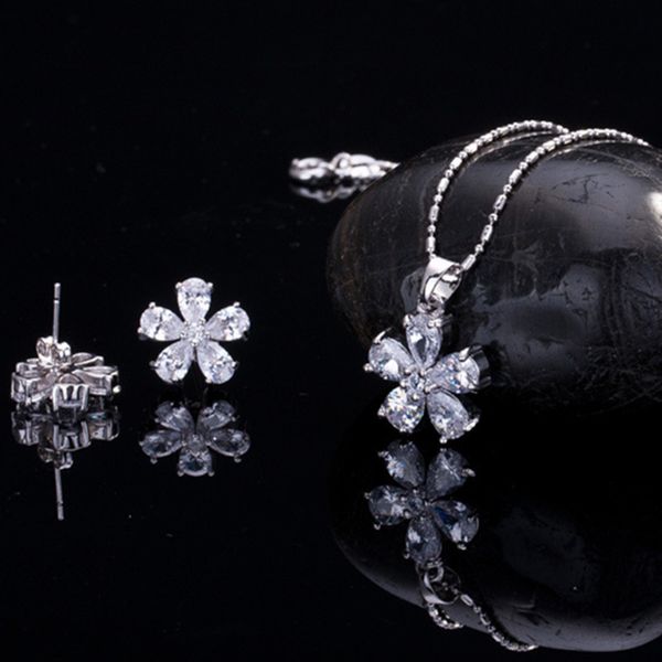 luxury multicolor flower designer jewelry set woman earrings necklace white red blue aaa cubic zirconia copper necklaces for bride wedding a, Silver
luxury multicolor flower designer jewelry set woman earrings necklace white red blue aaa cubic zirconia copper necklaces for bride wedding a, Silver