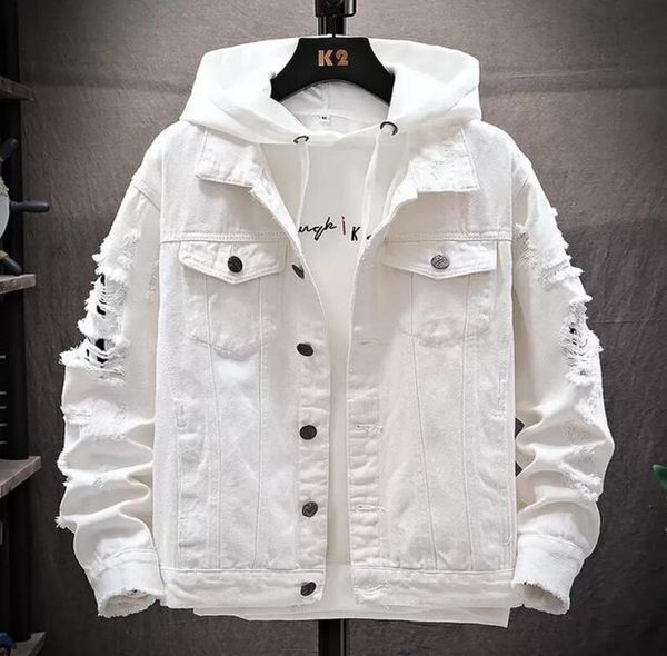 mens jackets hole sleeves trend mens clothing autumn and winter fashion classic retro denim jacket ripped large size m3xl1807664, Black;brown
mens jackets hole sleeves trend mens clothing autumn and winter fashion classic retro denim jacket ripped large size m3xl1807664, Black;brown