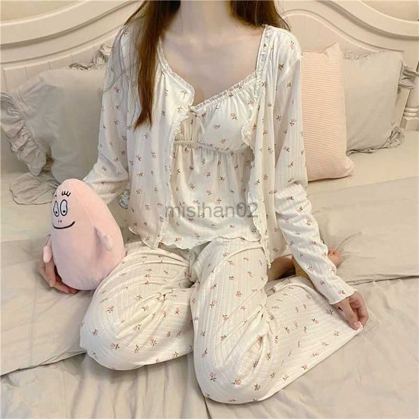 women's sleep lounge pajama sets women spring ins fashion elegant trendy nightwear loose popular soft chic sleepwear home long sleeve h
women's sleep lounge pajama sets women spring ins fashion elegant trendy nightwear loose popular soft chic sleepwear home long sleeve h