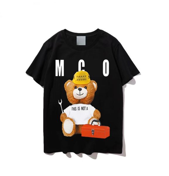 2023 spring and summer new short-sleeved t-shirt heavy industry design with printed men's and women's short-sleeved men's tre, White;black
2023 spring and summer new short-sleeved t-shirt heavy industry design with printed men's and women's short-sleeved men's tre, White;black