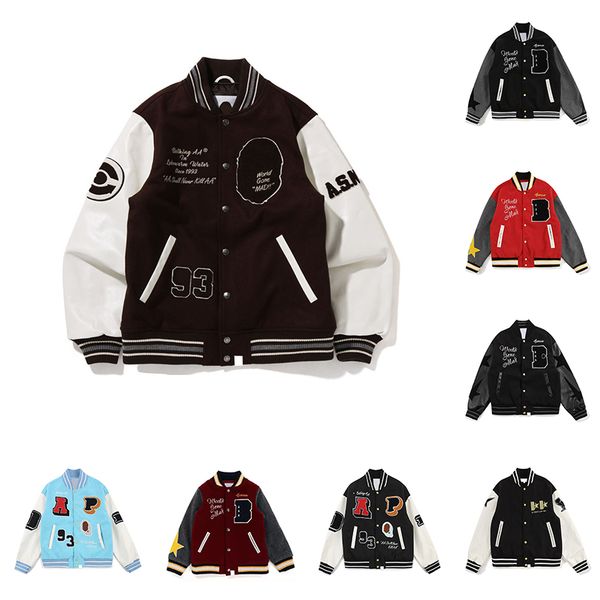 2023 jacket mens womens designer baseball uniform embroidered letter patch embroidery mens autumn and winter fashion couple jacket, Black;brown
2023 jacket mens womens designer baseball uniform embroidered letter patch embroidery mens autumn and winter fashion couple jacket, Black;brown