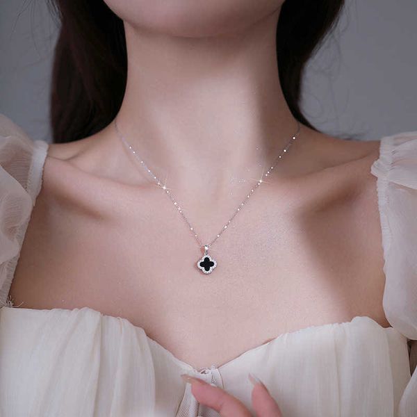 luxury designer pendant necklaces for women 18k gold plated necklaces two-sided four-leaf necklace fashional pendant necklace wedding party, Silver
luxury designer pendant necklaces for women 18k gold plated necklaces two-sided four-leaf necklace fashional pendant necklace wedding party, Silver