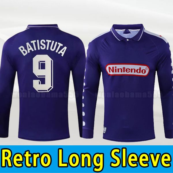 long sleeve fiorentina batistuta 1998 1999 retro soccer jerseys bigica rui costa home football shirt camisas de futebol 98 99 classic vintag, Black;yellow
long sleeve fiorentina batistuta 1998 1999 retro soccer jerseys bigica rui costa home football shirt camisas de futebol 98 99 classic vintag, Black;yellow