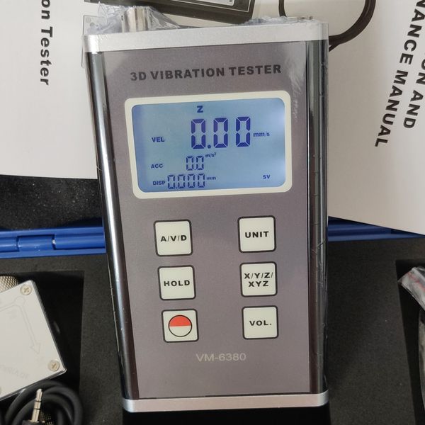 3d digital vibration meter tester vm-6380 piezoelectric accelerometer sensor vibrometer 3-axis vibration analyzer vm6380
3d digital vibration meter tester vm-6380 piezoelectric accelerometer sensor vibrometer 3-axis vibration analyzer vm6380