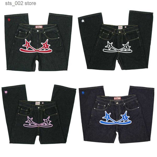 men's jeans y2k jeans harajuku hip hop graphics print baggy jeans black pants men women new gothic high waist wide leg trousers streetw, Blue
men's jeans y2k jeans harajuku hip hop graphics print baggy jeans black pants men women new gothic high waist wide leg trousers streetw, Blue