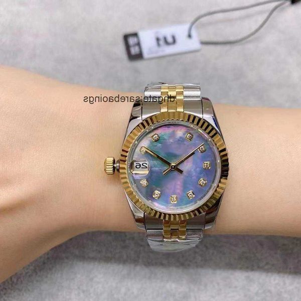 st9 steel two tone purple sheel diamond dial 31mm automatic mechianical ladies wristwatches jubilee strap sapphire movement womens watches g, Slivery;golden
st9 steel two tone purple sheel diamond dial 31mm automatic mechianical ladies wristwatches jubilee strap sapphire movement womens watches g, Slivery;golden
