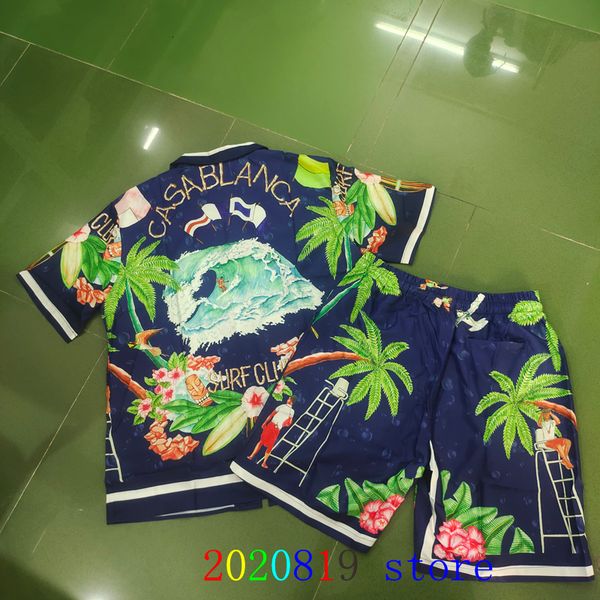 men's tracksuits surf club casablanca shirt shortpant set airplane coconut tree print men women hawaii beach tennis holiday short suit, Gray
men's tracksuits surf club casablanca shirt shortpant set airplane coconut tree print men women hawaii beach tennis holiday short suit, Gray