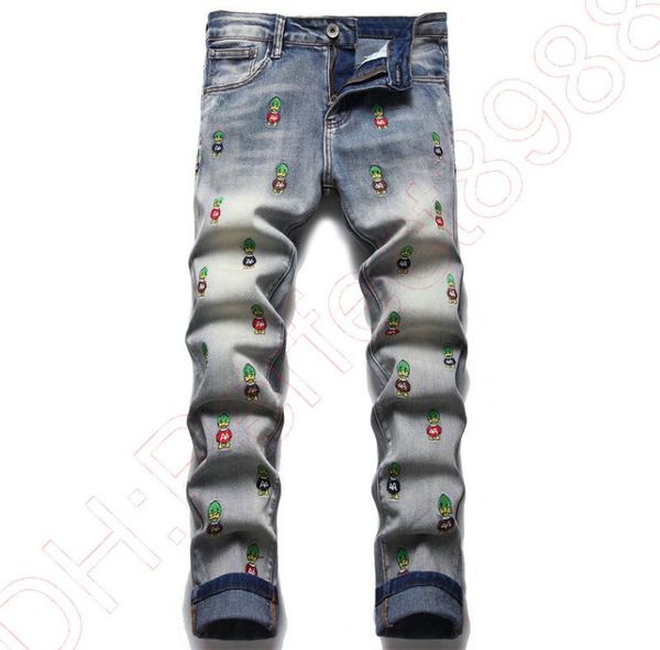 new jeans chino pants pant men039s trousers stretch closefitting slacks washed straight skinny embroidery patchwork ripped men2824243, Blue
new jeans chino pants pant men039s trousers stretch closefitting slacks washed straight skinny embroidery patchwork ripped men2824243, Blue