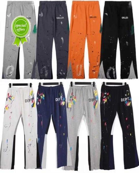 2023 galleryse depts pants mens womens sweatpants galleryes dept speckled letter print mans couple loose versatile casual pants straight hip, Black
2023 galleryse depts pants mens womens sweatpants galleryes dept speckled letter print mans couple loose versatile casual pants straight hip, Black