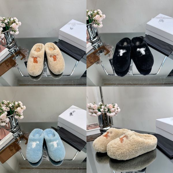 fur slides triomphe clea mules women designer slippers sheepskin wool sandals fur shearling fashion flat woman outdoor beach pantoufle winte, Black
fur slides triomphe clea mules women designer slippers sheepskin wool sandals fur shearling fashion flat woman outdoor beach pantoufle winte, Black
