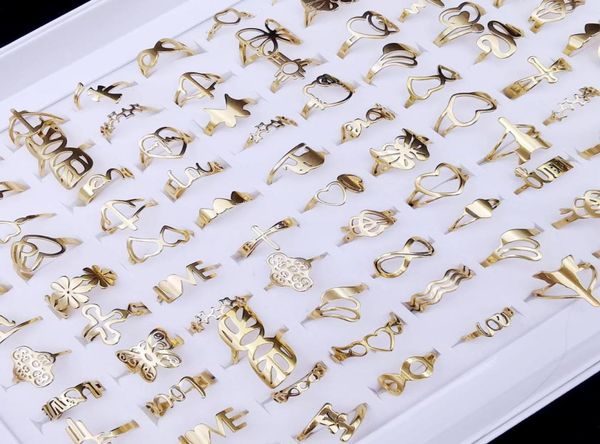 50pcslot fashion band simple hollow gold silver stainless steel flowers crown love rings for men women party gift jewelry mix sty7147588
50pcslot fashion band simple hollow gold silver stainless steel flowers crown love rings for men women party gift jewelry mix sty7147588