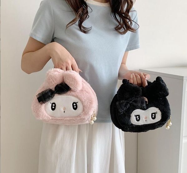 2 colors girls kawaii cosmetics zipper handbag girl black kuromi pink melody casual princess accessories bags big capacity
2 colors girls kawaii cosmetics zipper handbag girl black kuromi pink melody casual princess accessories bags big capacity