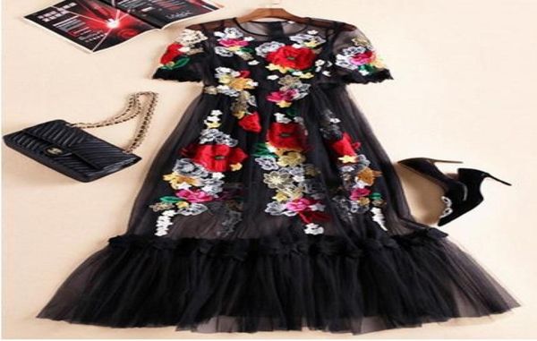 the new europe and the united states women's 2020 spring the looks heavy net yarn embroidered flower long dress1150699, Black
the new europe and the united states women's 2020 spring the looks heavy net yarn embroidered flower long dress1150699, Black