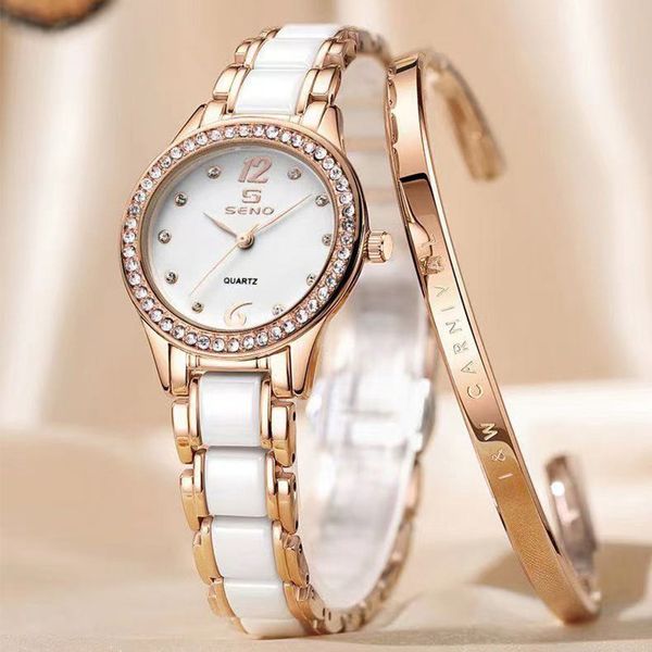 women ceramic watch watches luxury inlaid tile fashion waterproof quartz-battery watch, Slivery;brown
women ceramic watch watches luxury inlaid tile fashion waterproof quartz-battery watch, Slivery;brown