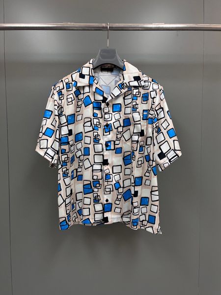 2023 early autumn polyester twill short sleeve shirt with pearl shell buttons - bowling shirt style, White;black
2023 early autumn polyester twill short sleeve shirt with pearl shell buttons - bowling shirt style, White;black