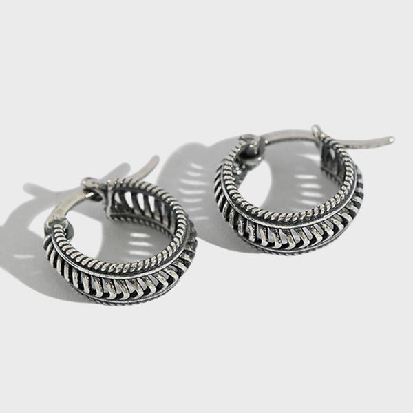 korean ethnic hoop earrings for ladies vintage do the old twisted 100% 925 sterling silver earring fine jewelry yme326, Golden;silver
korean ethnic hoop earrings for ladies vintage do the old twisted 100% 925 sterling silver earring fine jewelry yme326, Golden;silver