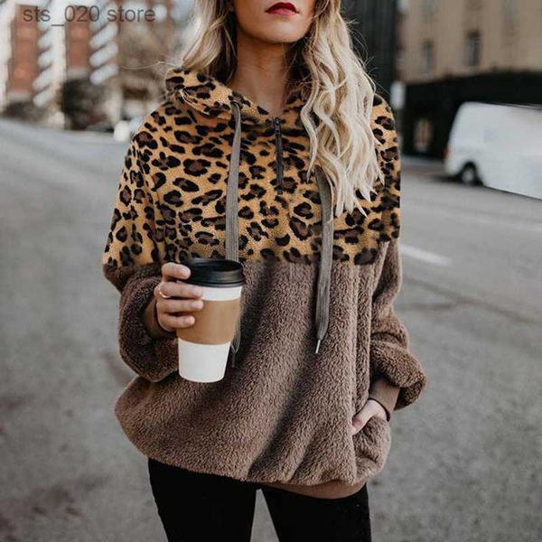 women's hoodies sweatshirts duzeala teddy hoodies sweatshirt women autumn 2021 female long sleeve fleece leopard sort warm casual hoode, Black
women's hoodies sweatshirts duzeala teddy hoodies sweatshirt women autumn 2021 female long sleeve fleece leopard sort warm casual hoode, Black