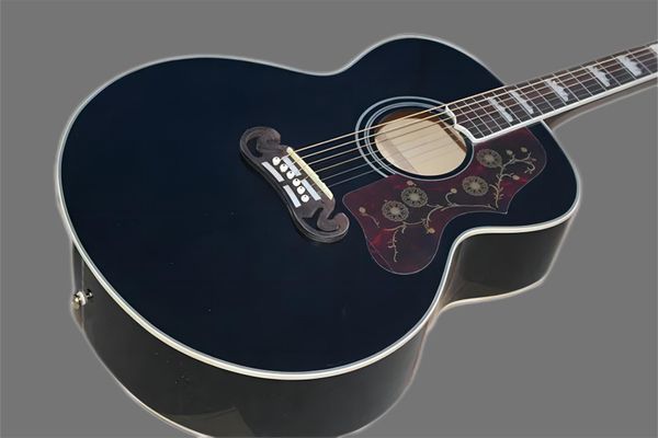 solid spruce 43 inch sj200 black acoustic guitar rosewood fingerboard mahogany neck maple back & side wholesale
solid spruce 43 inch sj200 black acoustic guitar rosewood fingerboard mahogany neck maple back & side wholesale
