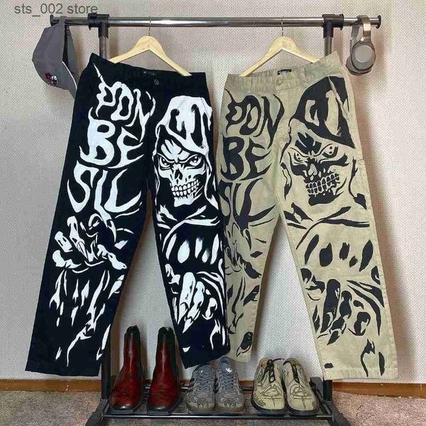 men's jeans y2k black jeans stylish personality skull jeans print wide leg straight hip hop pants gothic harajuku y2k mens jeans street, Blue
men's jeans y2k black jeans stylish personality skull jeans print wide leg straight hip hop pants gothic harajuku y2k mens jeans street, Blue