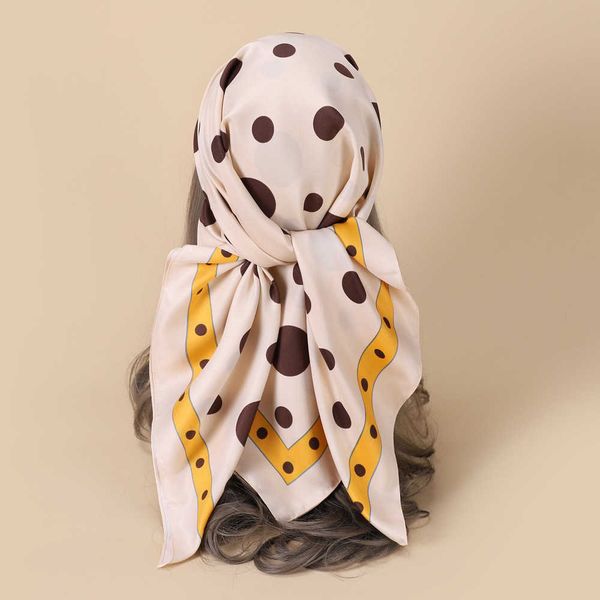 scarves new simulation silk square scarves women's polka dots trendy and versatile styles headscarves shawls scarves 230717, Blue;gray
scarves new simulation silk square scarves women's polka dots trendy and versatile styles headscarves shawls scarves 230717, Blue;gray