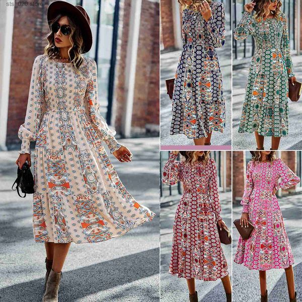 basic casual dresses bohemian round neck dress new spring and autumn seasons big swing skirt t230727, Black;gray
basic casual dresses bohemian round neck dress new spring and autumn seasons big swing skirt t230727, Black;gray