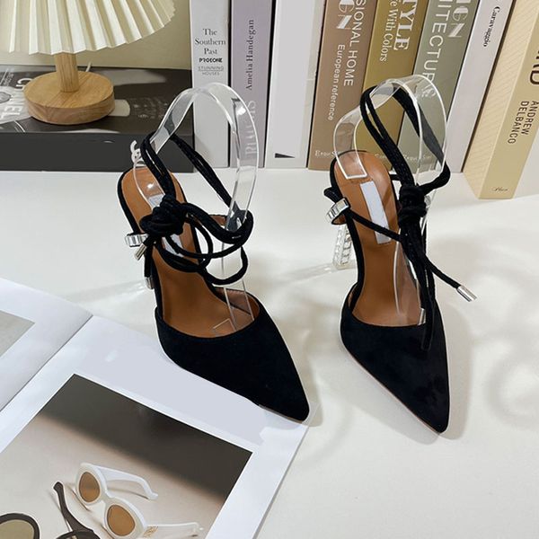 designer aquazzura aquazzura sandals rhinestone decoration high heels wedding shoes real leather sole sandal dress shoes crystal heel womens, Black
designer aquazzura aquazzura sandals rhinestone decoration high heels wedding shoes real leather sole sandal dress shoes crystal heel womens, Black