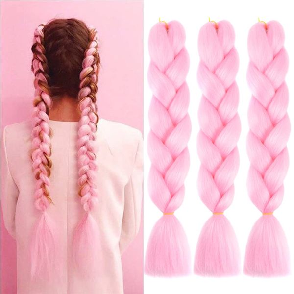 24 inchombre braiding hair for twist high temperature fiber synthetic jumbo braiding hair extensions black pink ombre crochet hair braids j1
24 inchombre braiding hair for twist high temperature fiber synthetic jumbo braiding hair extensions black pink ombre crochet hair braids j1