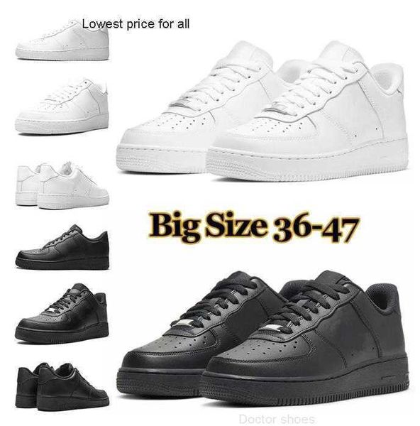 af1 36-47 men women casual shoes 1 classic triple white black mens trainers outdoor sports sneakers walking jogging platform
af1 36-47 men women casual shoes 1 classic triple white black mens trainers outdoor sports sneakers walking jogging platform