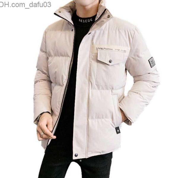 men's down parkas winter brand jacket men parka cotton padded casual streetwear coats male warm jackets solid color zipper thick ropa, Black
men's down parkas winter brand jacket men parka cotton padded casual streetwear coats male warm jackets solid color zipper thick ropa, Black