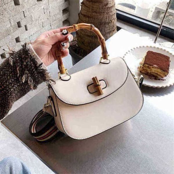 2023 new luxury bags premium messenger bamboo hand shoulder saddle