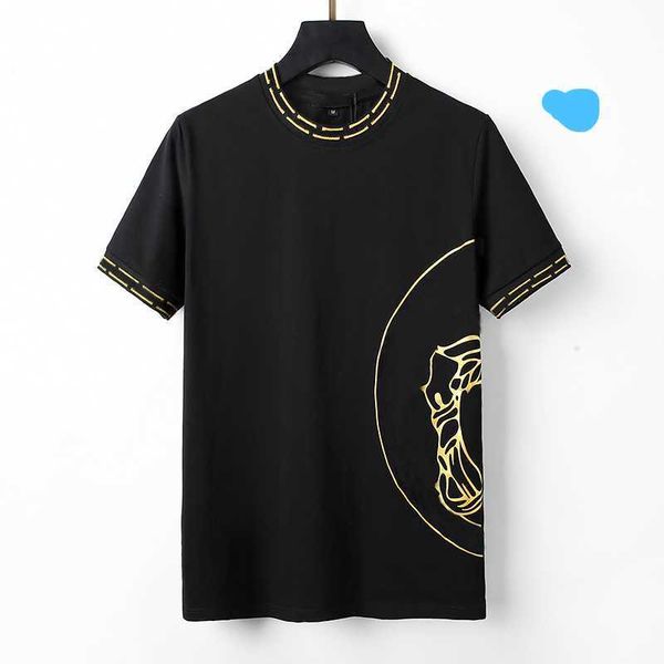 designer mens t shirts soft cotton short sleeves t-shirts casual men's clothing apparel tees embroidery anti wrinkle fashion designer, White;black
designer mens t shirts soft cotton short sleeves t-shirts casual men's clothing apparel tees embroidery anti wrinkle fashion designer, White;black