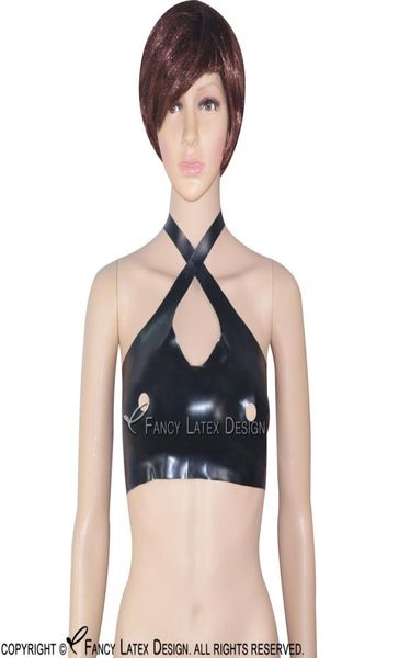 black latex bra tanks open nipple wire halter cross straps belts rubber crop bras lingerie brassieres 00068465378, Black;white
black latex bra tanks open nipple wire halter cross straps belts rubber crop bras lingerie brassieres 00068465378, Black;white