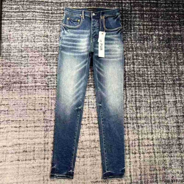 purple brand jeans designer mens ripped straight regular denim tears washed old long fashion hole stack802, Blue
purple brand jeans designer mens ripped straight regular denim tears washed old long fashion hole stack802, Blue