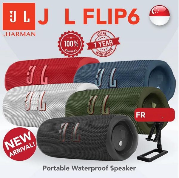 Image of 2023 new AAA+ quality JBLS FLIP 6 Portable BT Speakers Wireless Mini Speaker Outdoor Waterproof Portable Speaker with Powerful Sound and Deep Bass FLIP6 FLIP 5