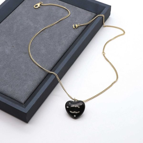 designer jewelry necklace online heart-shaped acrylic diamond pendants which fashionable and versatile. small fragrance double women's, Black
designer jewelry necklace online heart-shaped acrylic diamond pendants which fashionable and versatile. small fragrance double women's, Black
