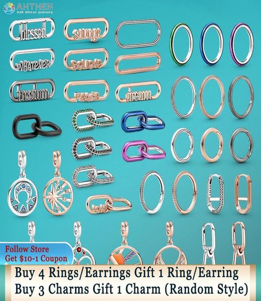 925 silver fit charm 925 bracelet me rings round connector word link medallion charms set pendant diy fine beads jewelry6031357, Bronze;silver
925 silver fit charm 925 bracelet me rings round connector word link medallion charms set pendant diy fine beads jewelry6031357, Bronze;silver