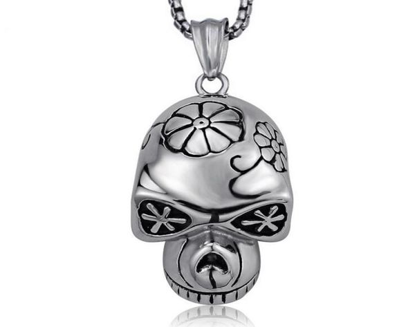 men fashion skeleton pendent necklace titanium steel retro personality skull accessory contracted fashionable bf gifts jewelry5146941, Silver
men fashion skeleton pendent necklace titanium steel retro personality skull accessory contracted fashionable bf gifts jewelry5146941, Silver
