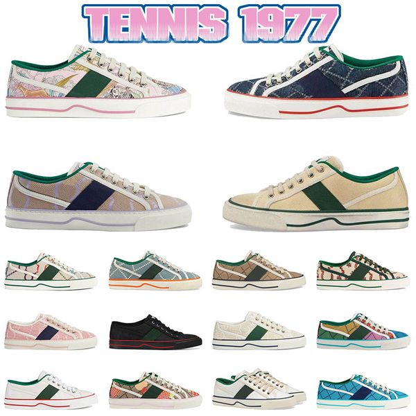 2023 designer tennis 1977 sneakers canvas printed luxury shoes red blue wash jacquard denim shoes ace rubber soles embroidered retro casual, Black
2023 designer tennis 1977 sneakers canvas printed luxury shoes red blue wash jacquard denim shoes ace rubber soles embroidered retro casual, Black