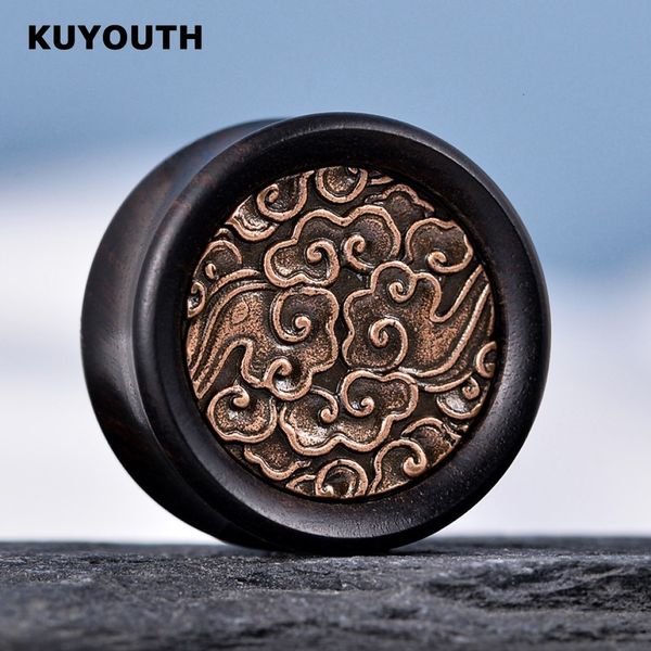 dental grills kuyouth retro wood auspicious cloud pattern ear plugs expanders gauges body piercing jewelry earring tunnels stretchers 2pcs 2, Black
dental grills kuyouth retro wood auspicious cloud pattern ear plugs expanders gauges body piercing jewelry earring tunnels stretchers 2pcs 2, Black
